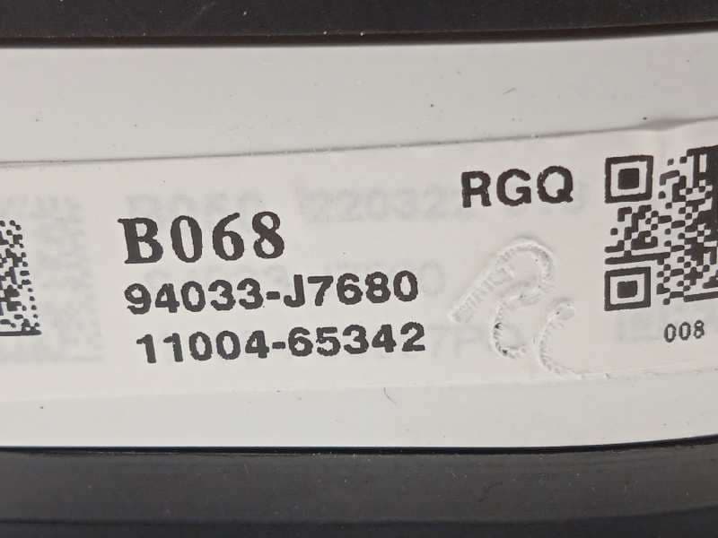 Recambio de cuadro instrumentos para kia ceed 1.0 tgdi cat referencia OEM IAM 94033J7680 6