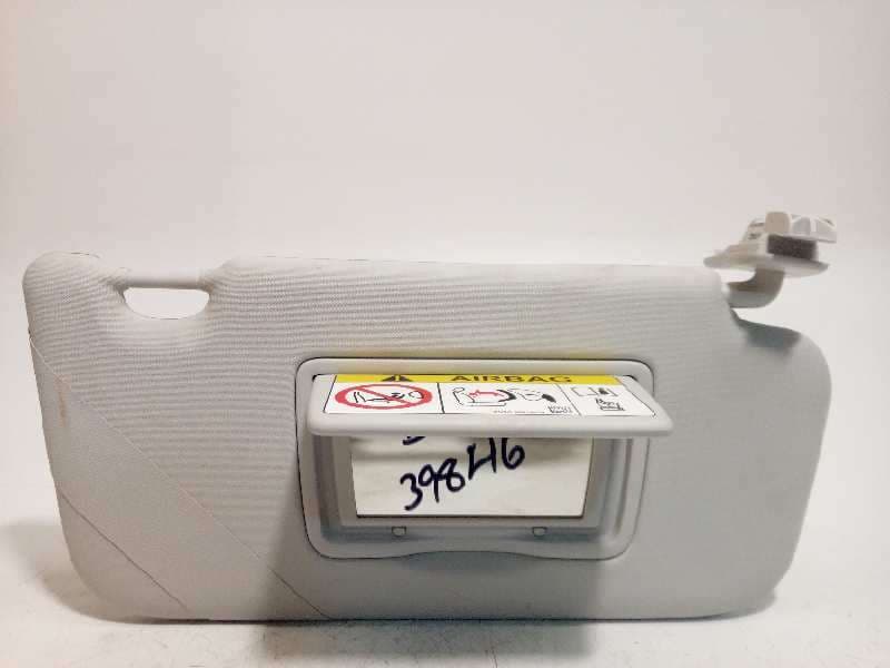 Recambio de parasol derecho para ford fiesta (ce1) 1.1 cat referencia OEM IAM 2229784