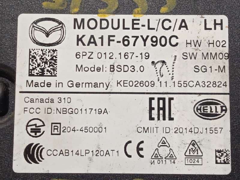Recambio de sensor para mazda cx-5 2.0 cat referencia OEM IAM KA1F67Y90C - Azul 4