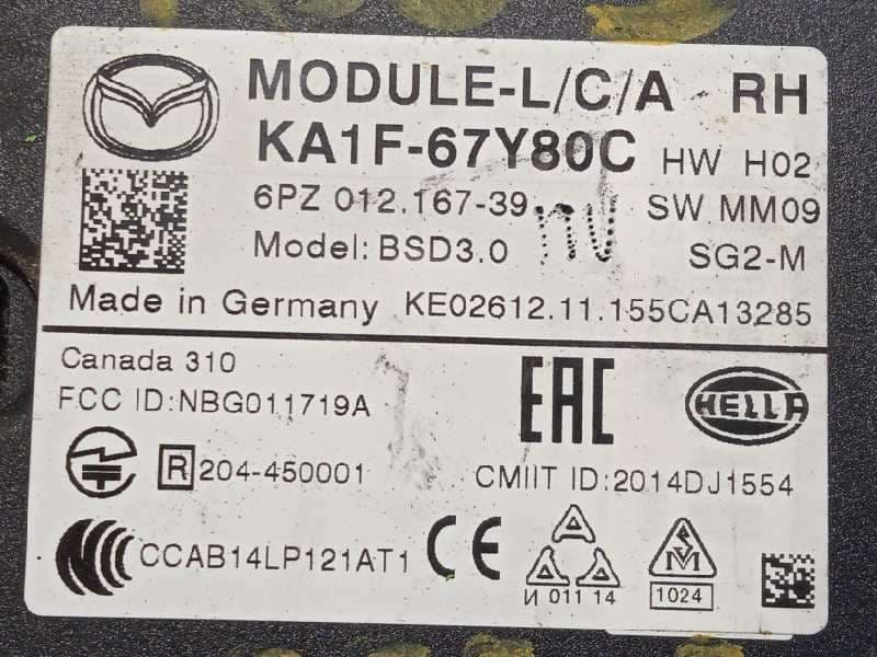 Recambio de sensor para mazda cx-5 2.0 cat referencia OEM IAM KA1F67Y80C - Azul 4
