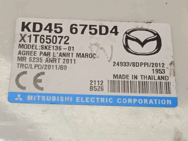Recambio de modulo electronico para mazda cx-5 2.0 cat referencia OEM IAM KD45675D4 - Azul 4
