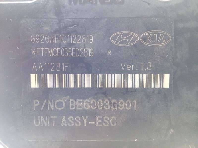 Recambio de abs para kia rio concept referencia OEM IAM 589201W500 BE6003G901 BH6013G900 4