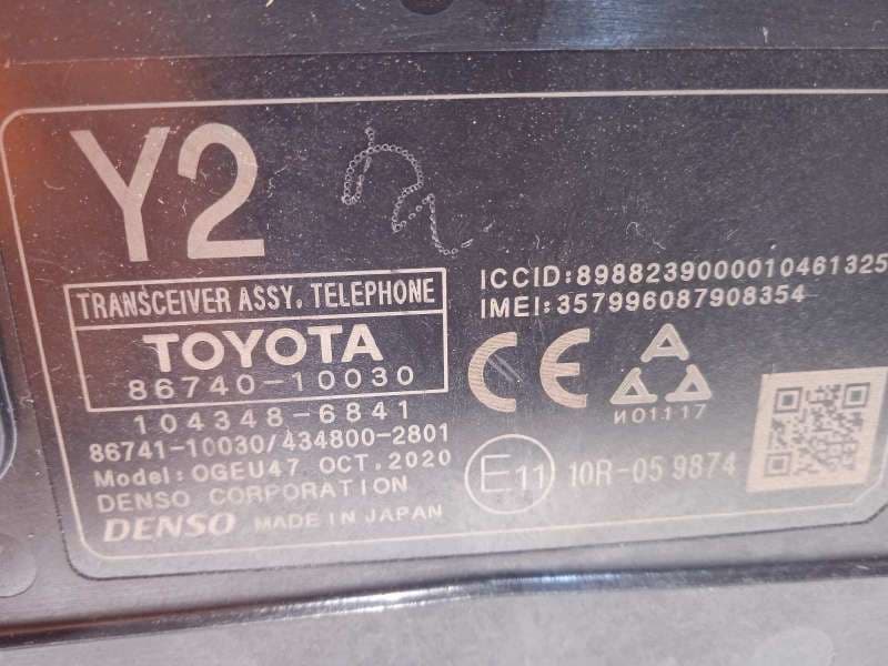 Recambio de modulo electronico para toyota c-hr referencia OEM IAM 8674010030  1043486841 - Azul 4