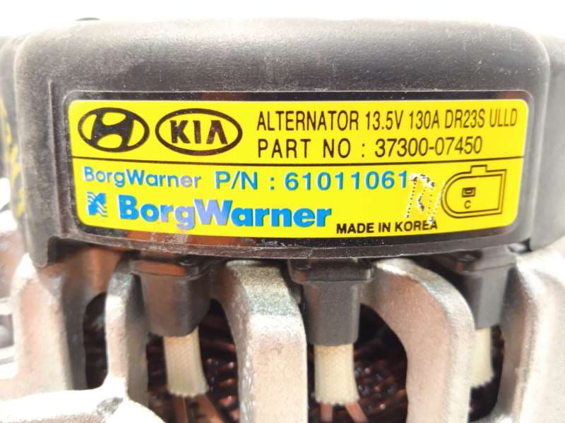 Recambio de alternador para kia ceed (cd) 1.0 t-gdi referencia OEM IAM 3730007450  61011061 - Azul 5