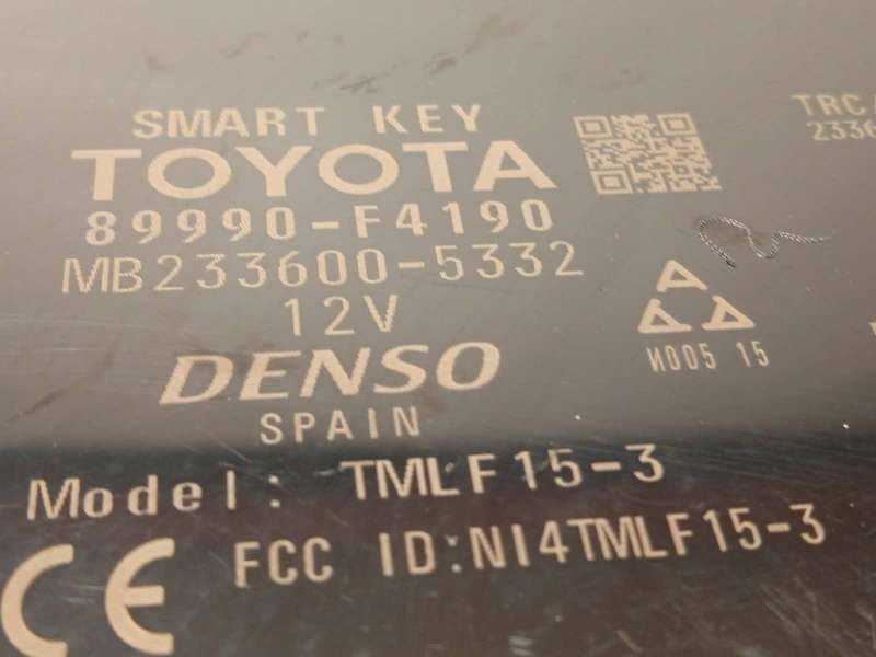 Recambio de modulo electronico para toyota c-hr referencia OEM IAM 89990F4190  2336005332 - Azul 4