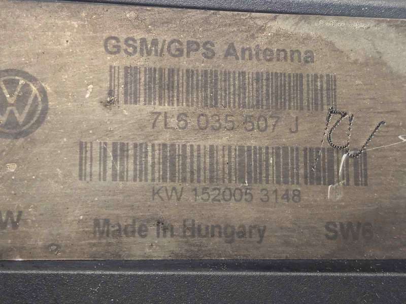 Recambio de antena para volkswagen touareg (7la) tdi r5 referencia OEM IAM 7L6035507J - Negro 3