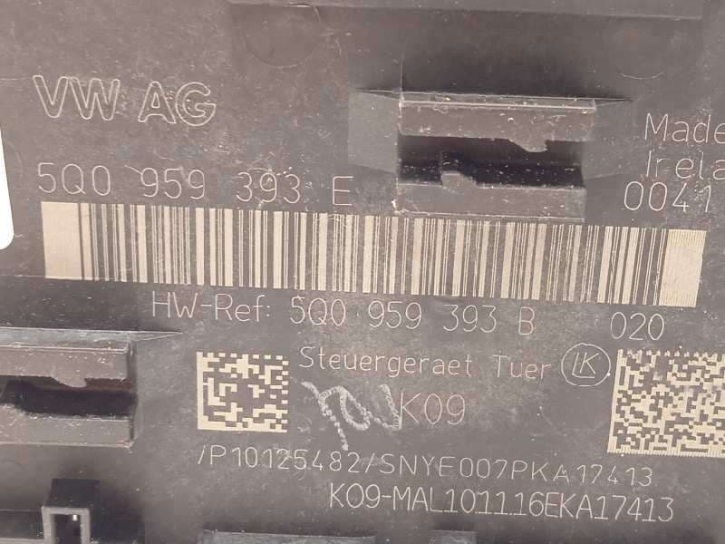 Recambio de modulo confort para audi a3 (8vk) basic referencia OEM IAM 5Q0959393E - Blanco 3