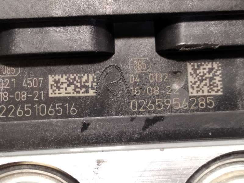 Recambio de abs para renault zoe entry referencia OEM IAM 476609473R 0265956285 269722 6
