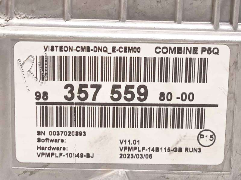 Recambio de cuadro instrumentos para peugeot 308 gt referencia OEM IAM 9835755980 7