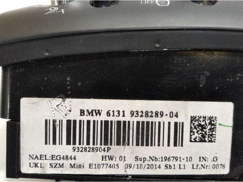 Recambio de mando multifuncion para mini mini (f55) cooper referencia OEM IAM 61319328289 - Rojo 5
