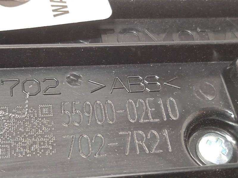 Recambio de mando climatizador para toyota corolla (e21) referencia OEM IAM 5590002E10 - Azul 6