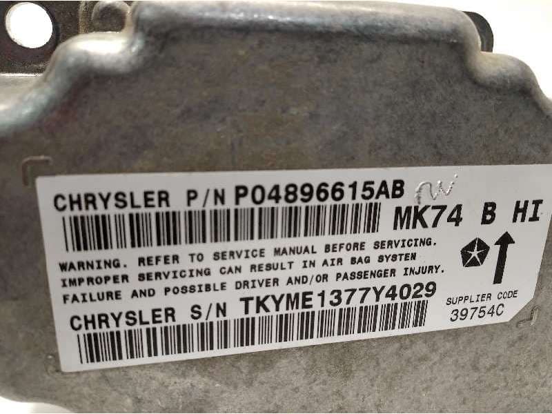 Recambio de centralita airbag para jeep patriot limited referencia OEM IAM P04896615AB - Verde 3