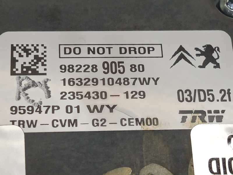 Recambio de modulo electronico para citroën c3 feel referencia OEM IAM 9822890580 - Blanco 4