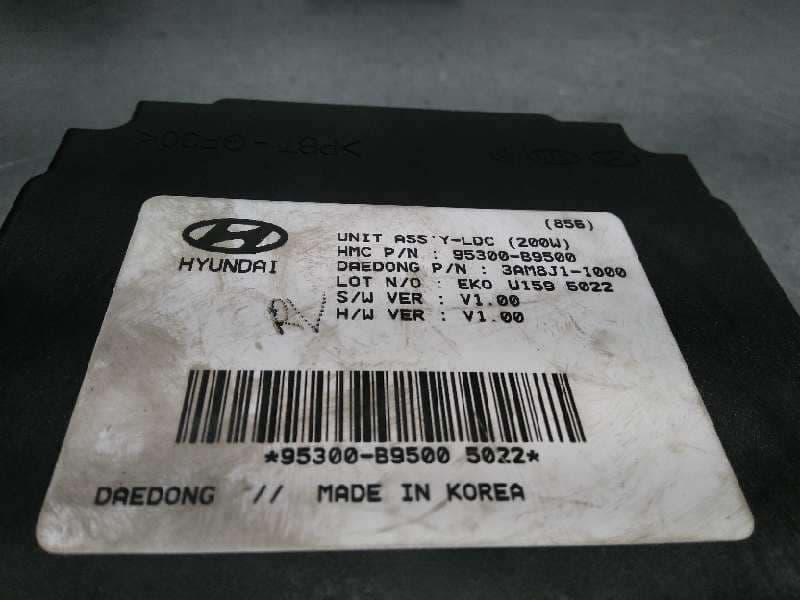 Recambio de centralita confort para hyundai i10 basis referencia OEM IAM 95300B9500 3