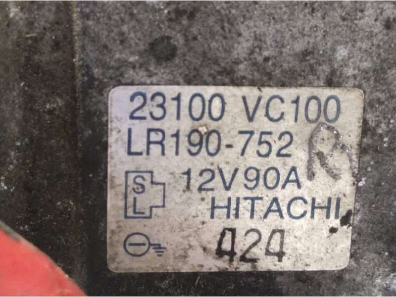 Recambio de alternador para nissan patrol gr (y61) referencia OEM IAM 23100VC100  LR190752 - Verde 5