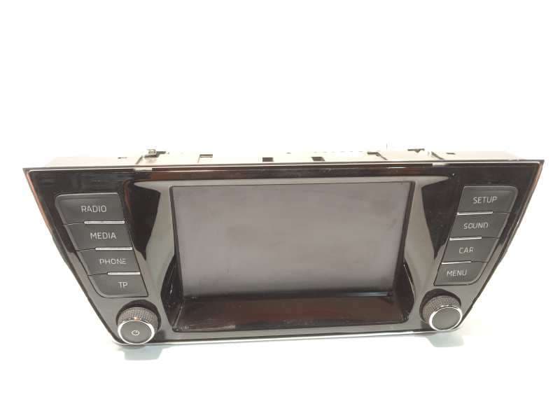 Recambio de pantalla multifuncion para skoda fabia like referencia OEM IAM 6V0919604B 2