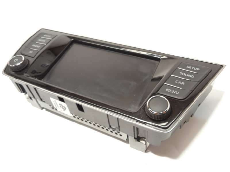 Recambio de pantalla multifuncion para skoda fabia like referencia OEM IAM 6V0919604B 3