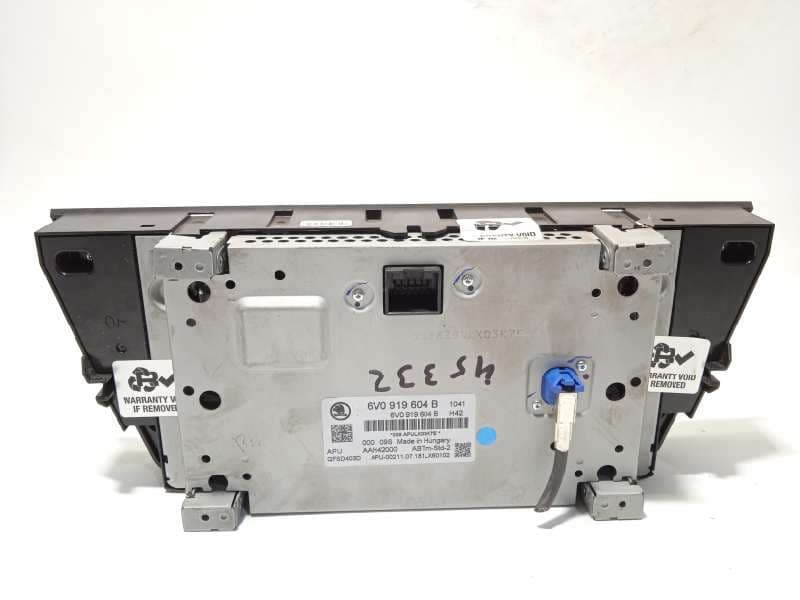 Recambio de pantalla multifuncion para skoda fabia like referencia OEM IAM 6V0919604B 6