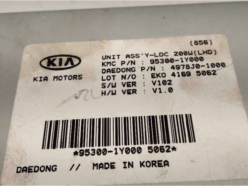 Recambio de modulo confort para kia picanto 1.0 cat referencia OEM IAM 953001Y000 - Azul 4
