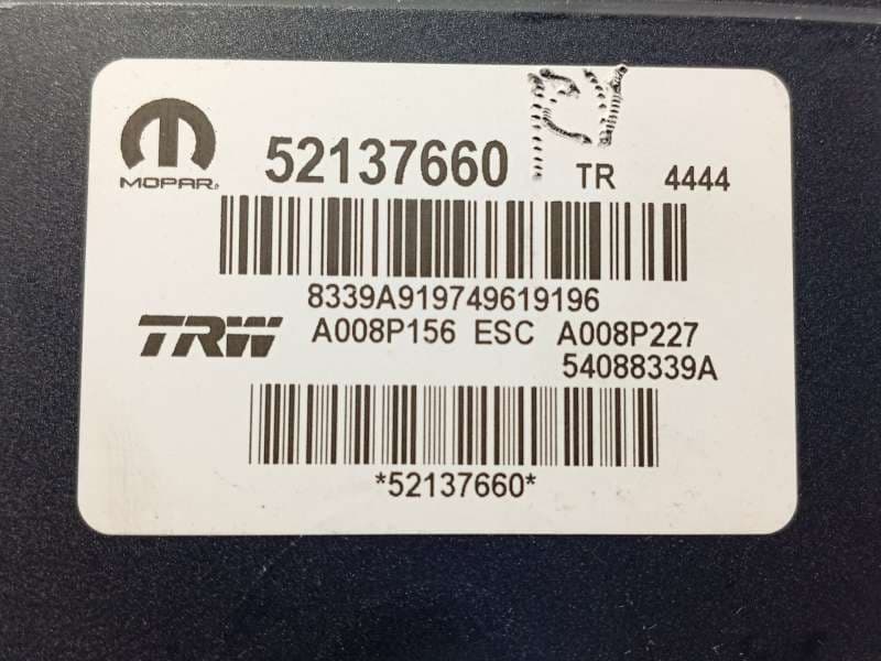 Recambio de abs para fiat 500x (334_) 1.0 (334.axn1b) referencia OEM IAM 52137660 54088339A 6