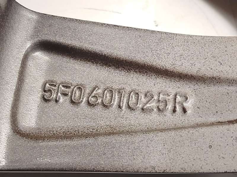 Recambio de llanta para seat leon (5f1) 1.4 tgi referencia OEM IAM 5F0601025RHP9 - Blanco 6