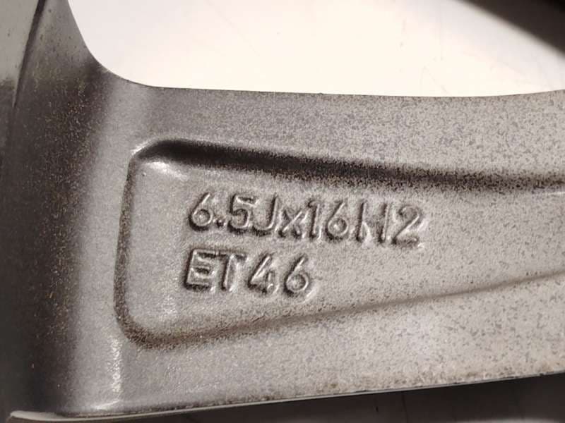Recambio de llanta para seat leon (5f1) 1.4 tgi referencia OEM IAM 5F0601025RHP9 - Blanco 8