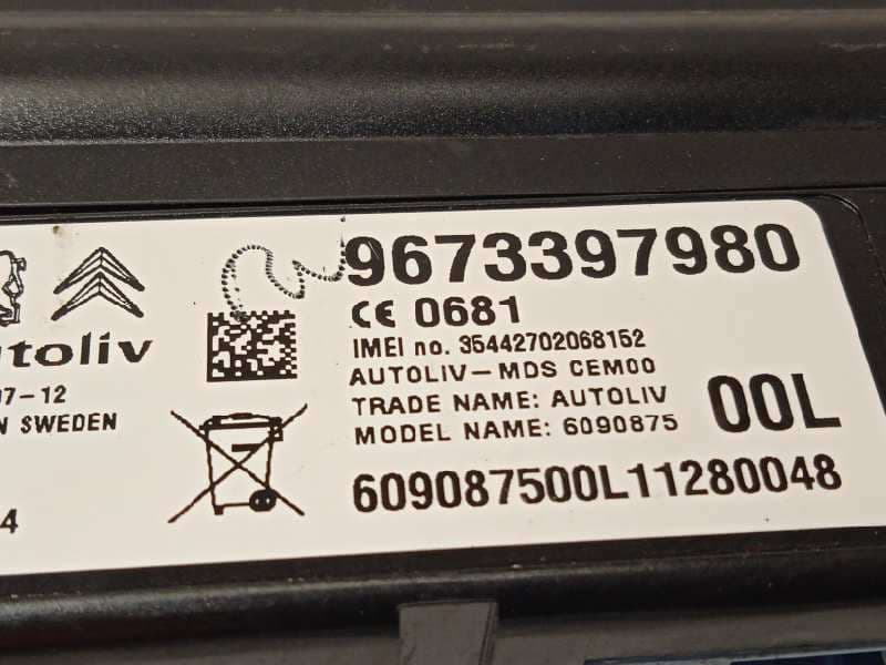 Recambio de modulo electronico para peugeot 3008 hybrid4 referencia OEM IAM 9673397980 - Blanco 4