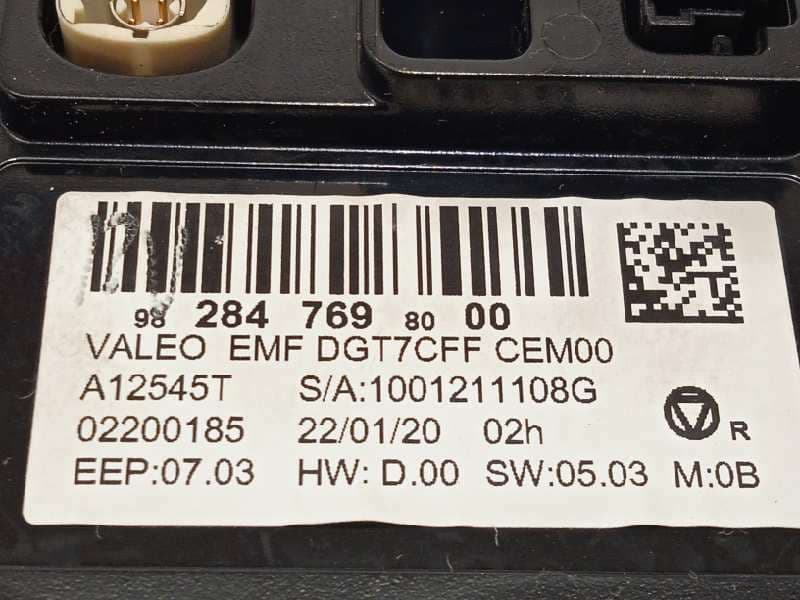 Recambio de pantalla multifuncion para citroën c3 feel referencia OEM IAM 9828476980 5