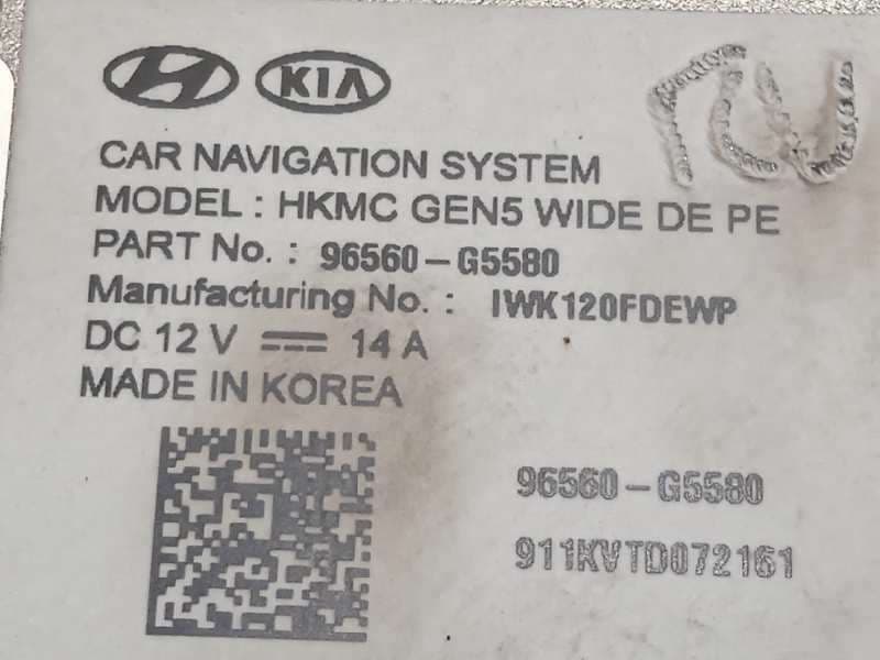 Recambio de sistema navegacion gps para kia niro referencia OEM IAM 96560G5580 - Blanco 7