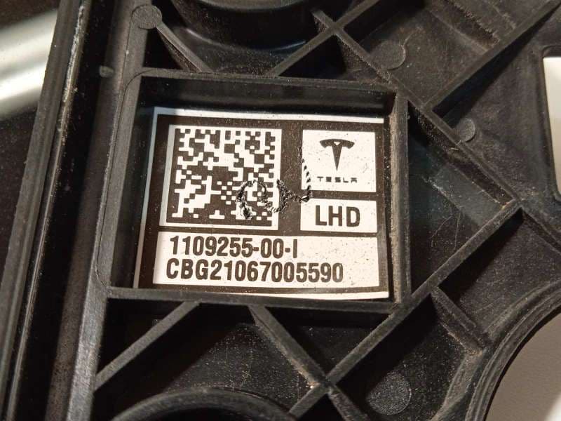 Recambio de embellecedor para tesla model 3 referencia OEM IAM 110925500I 110044100E - Blanco 5
