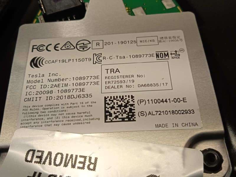 Recambio de embellecedor para tesla model 3 referencia OEM IAM 110925500I 110044100E - Blanco 6