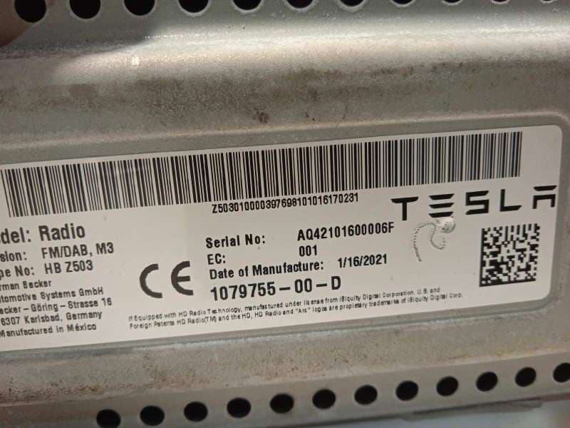 Recambio de modulo electronico para tesla model 3 referencia OEM IAM 107975500D - Blanco 5