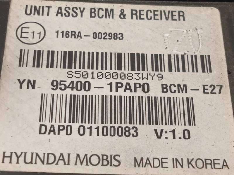 Recambio de centralita confort para kia venga basic referencia OEM IAM 954001PAP0 - Blanco 3