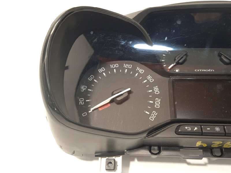 Recambio de cuadro instrumentos para citroën c3 feel referencia OEM IAM 9813361380 - Azul 2