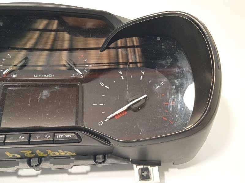 Recambio de cuadro instrumentos para citroën c3 feel referencia OEM IAM 9813361380 - Azul 3