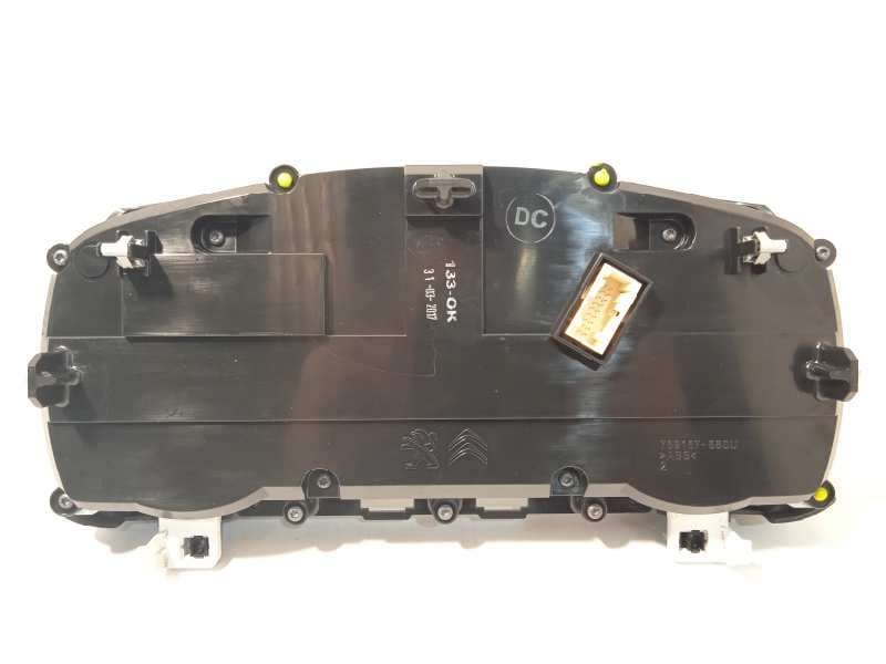 Recambio de cuadro instrumentos para citroën c3 feel referencia OEM IAM 9813361380 - Azul 4