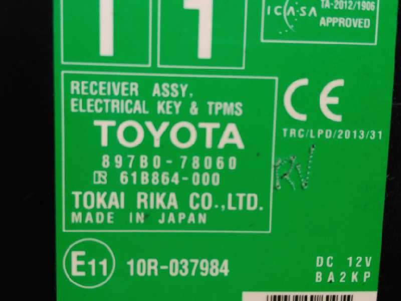 Recambio de modulo electronico para lexus nx 300h 4wd referencia OEM IAM 897B078060 3