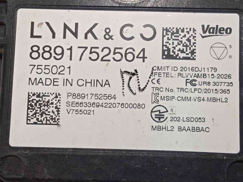 Recambio de sensor para lynk & co 01 phev referencia OEM IAM 8891752564 - Negro 4
