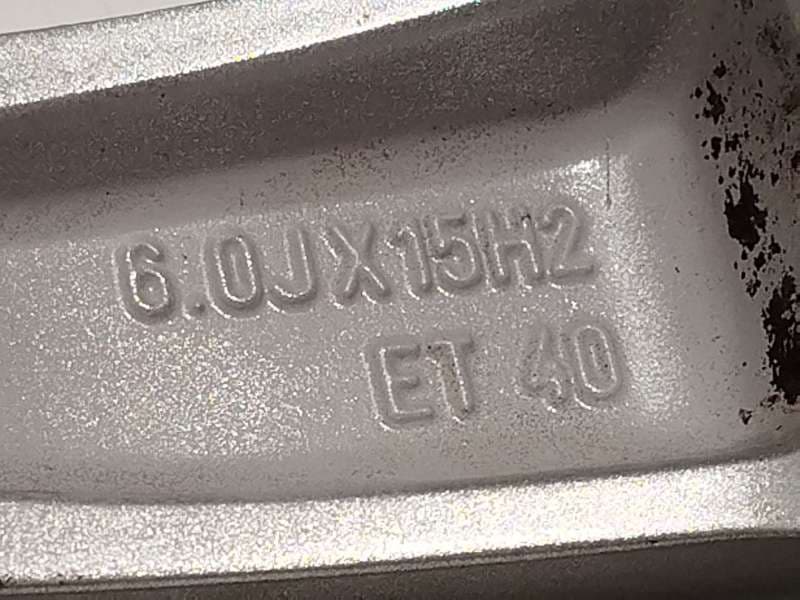 Recambio de llanta para ford ka (ru8) 1.3 tdci referencia OEM IAM 9S5J1007BA 2237359 - Plata 6