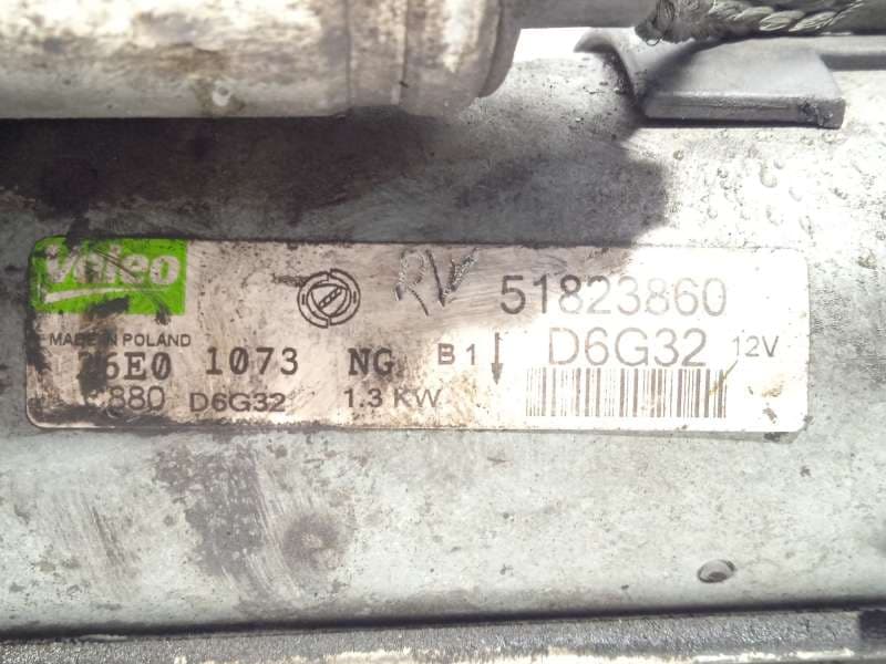 Recambio de motor arranque para ford ka (ru8) 1.3 tdci referencia OEM IAM 51823860  D6G32 - Plata 5