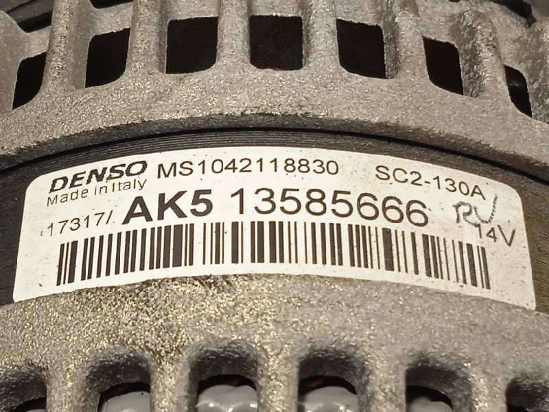 Recambio de alternador para opel corsa e 1.4 referencia OEM IAM 13585666  1042118830 - Azul 6