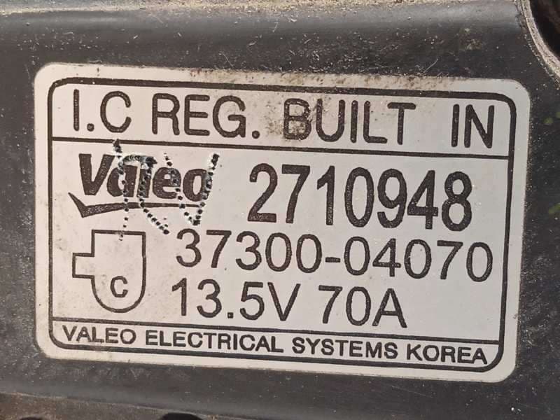 Recambio de alternador para kia picanto (ja) 1.0 cat referencia OEM IAM 3730004070  2710948 - Negro 4