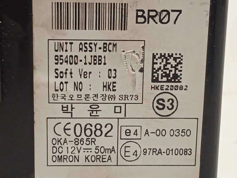 Recambio de modulo electronico para hyundai i20 city s referencia OEM IAM 954001JBB1 5
