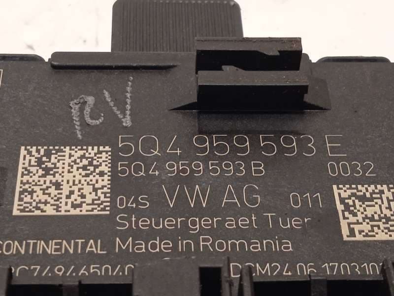 Recambio de modulo confort para seat leon (5f1) 1.4 16v tsi referencia OEM IAM 5Q0959593E - Azul 3