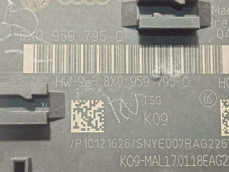 Recambio de centralita confort para audi q3 (8ug) attraction referencia OEM IAM 8X0959795C - Gris 4