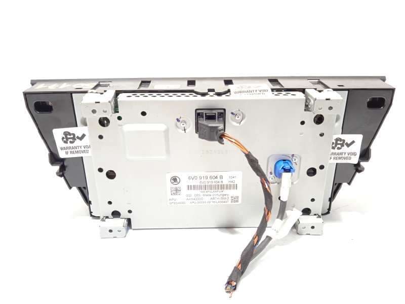 Recambio de pantalla multifuncion para skoda fabia 1.2 tsi referencia OEM IAM 6V0919604B - Azul 6
