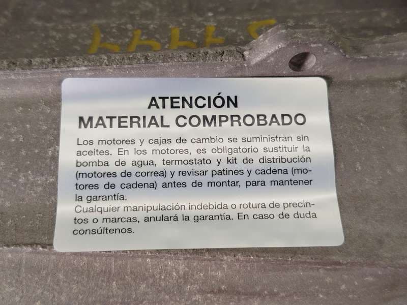 Recambio de caja cambios para audi a6 c6 (4f2) 2.0 tdi referencia OEM IAM GYX 01X300044H 7