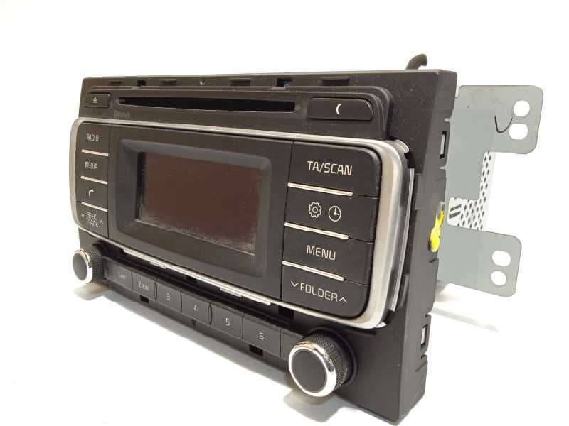 Recambio de sistema audio / radio cd para kia rio basic referencia OEM IAM 961701W770CA - Blanco 2
