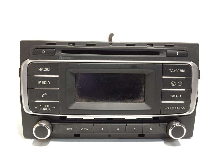 Recambio de sistema audio / radio cd para kia rio basic referencia OEM IAM 961701W770CA - Blanco 3