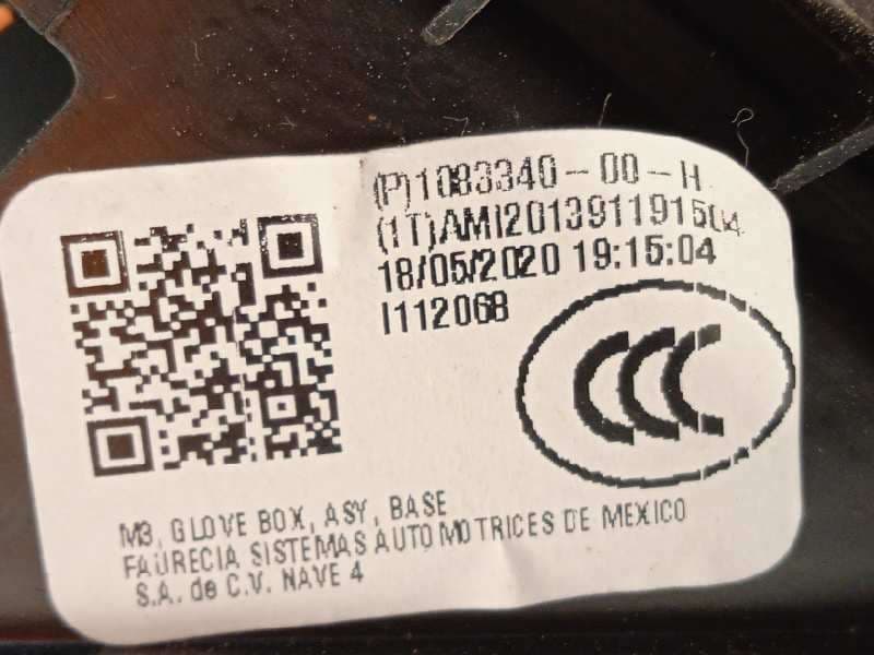 Recambio de guantera para tesla model 3 referencia OEM IAM 108334000H  P108334000H - Blanco 5
